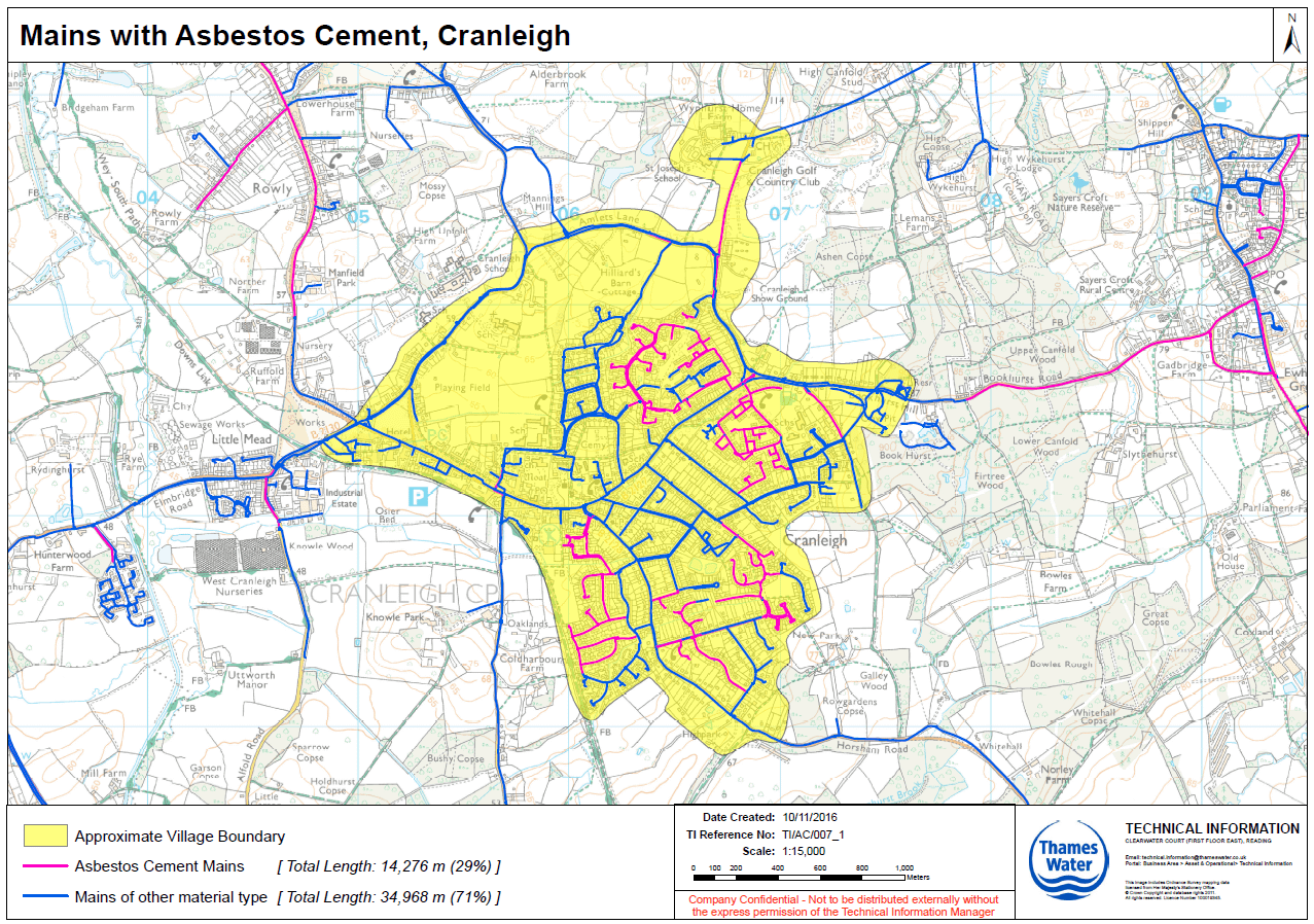 Thames Water Asset Map Jan 2017