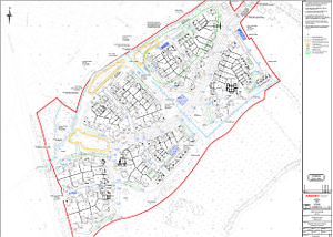 Crest Nicholson Ardent report detailed drawing horsham road cranleigh