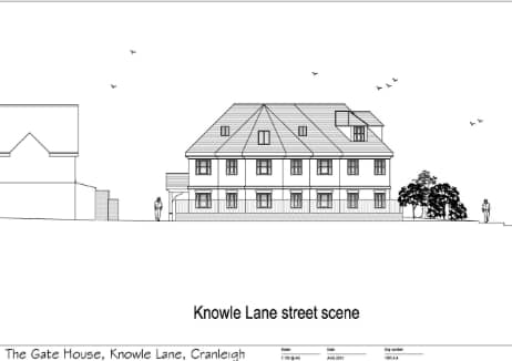 knowle-lane-gatehouse-new-flats-street-scene